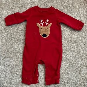 Reindeer sweater onsie gap